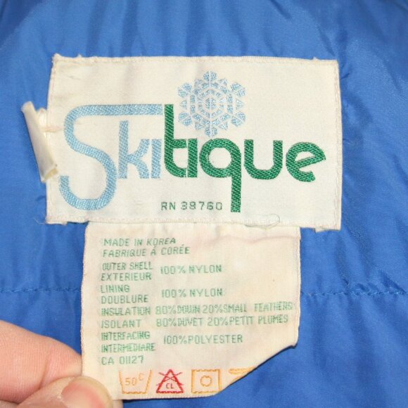 Vintage Skitique Winter Down Puffer Coat - Picture 5 of 6